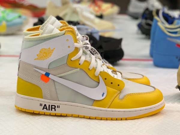 Jordan 1 X Off White «Canary&nbsp;Yellow»
